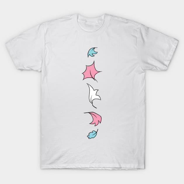 Heartstopper leaves Line - trans pride T-Shirt by daddymactinus